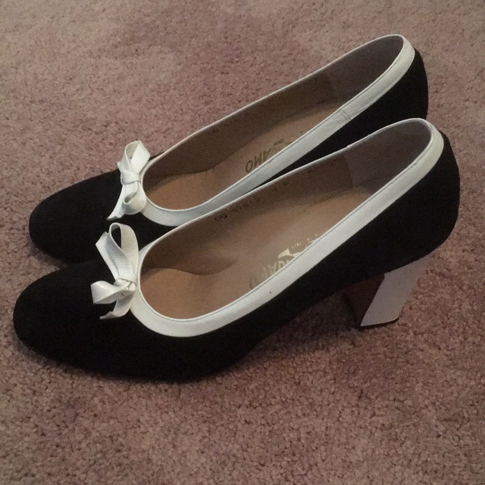 S Ferragamo high heels. Size 10
